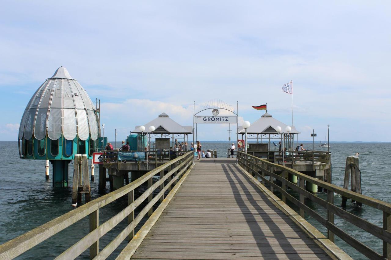 Ferienwohnungen Im Haus Strandburg Grömitz Kültér fotó